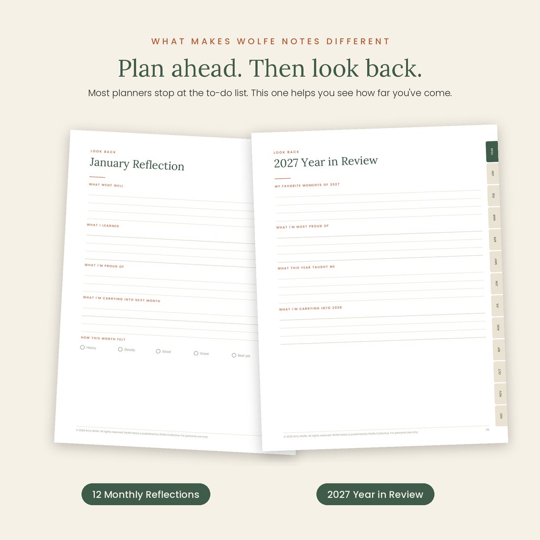 Reflection pages